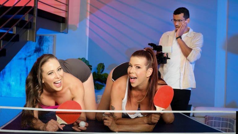 LookAtHerNow – Paddling the Ping Pong Pornstars/ Cherie Deville & Alexis Fawx