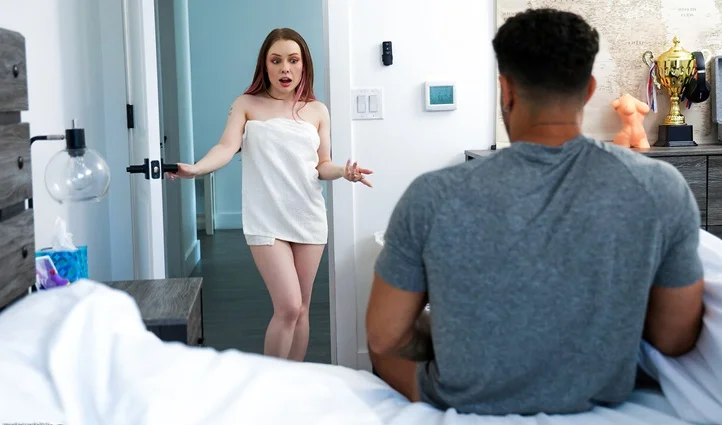PrincessCum – Whoever gets Naked First gets the Shower/ Haley Spades